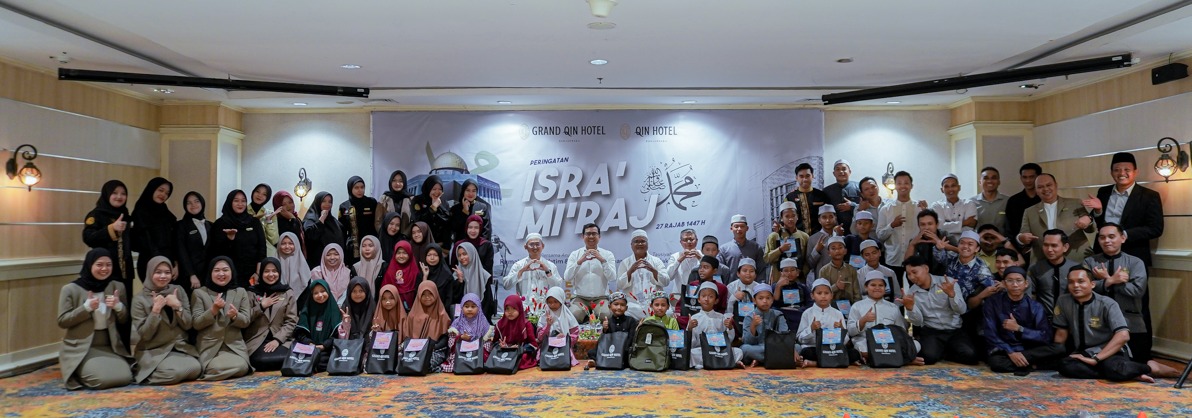 PasuQin Gelar Peringatan Isra Mi’raj Bersama Anak Panti, Tebus Dengan Doa Episode ke-22 Berlangsung Khidmat